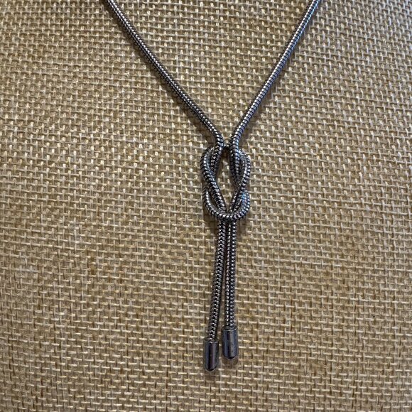 8 Assorted Silver Necklaces - Picture 3 of 16